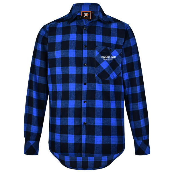 Club's Flannel Classic - Unisex Classic Flannel Plaid LS Shirt Thumbnail