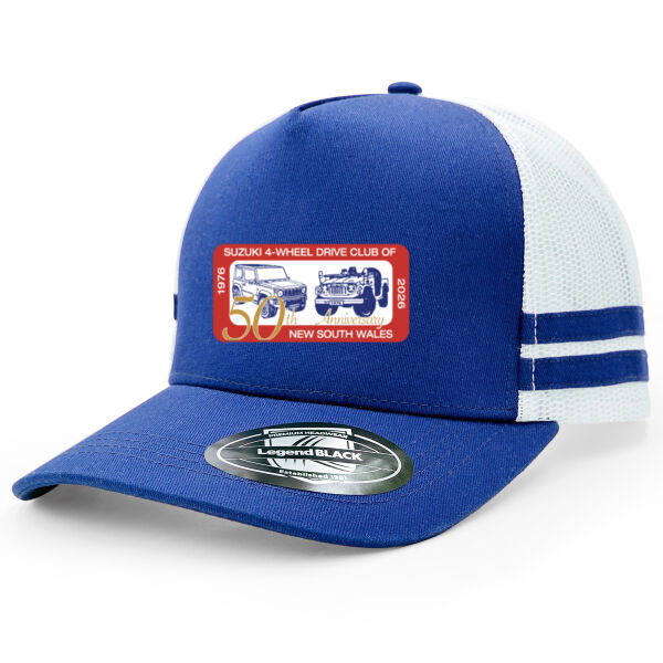 Club's 50th Tucker - Striped Trucker Thumbnail